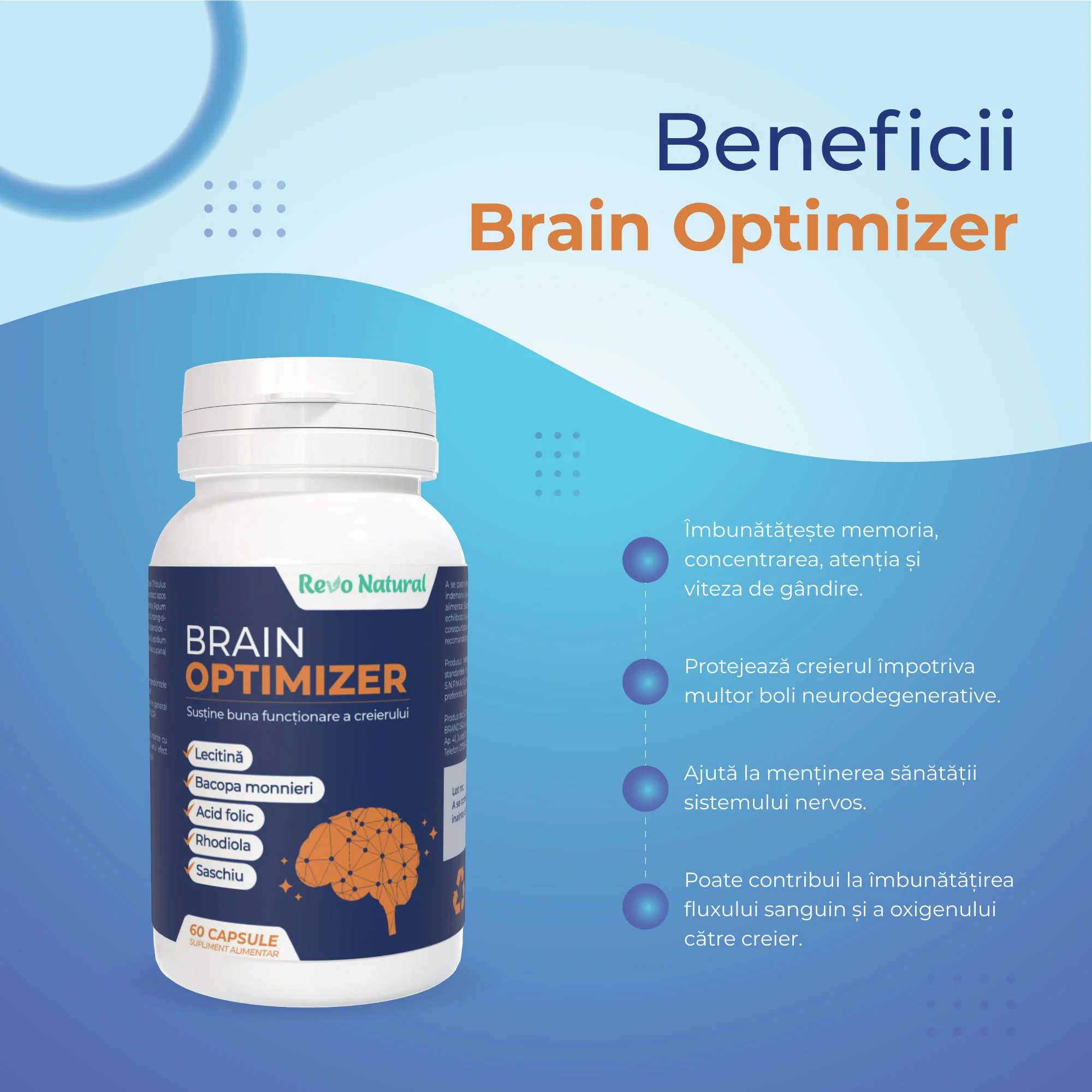 Complex Brain Optimizer Bottles